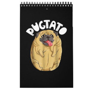 Calendário Pug Pugtato