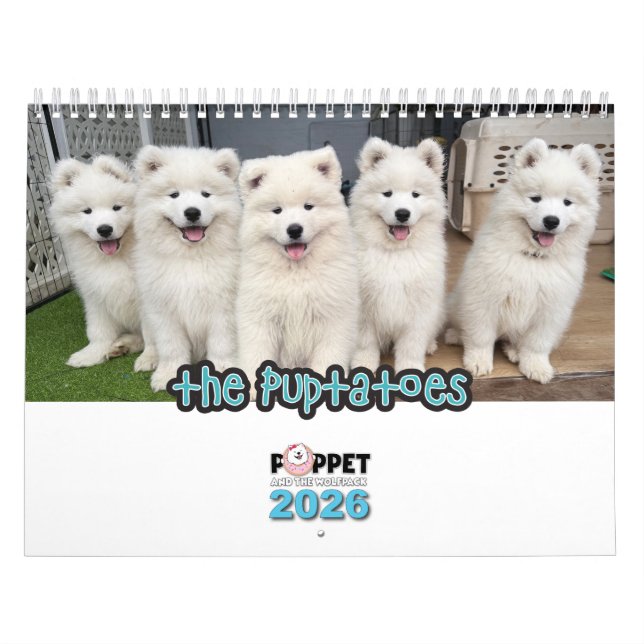 Calendário Pupatoes (Capa)