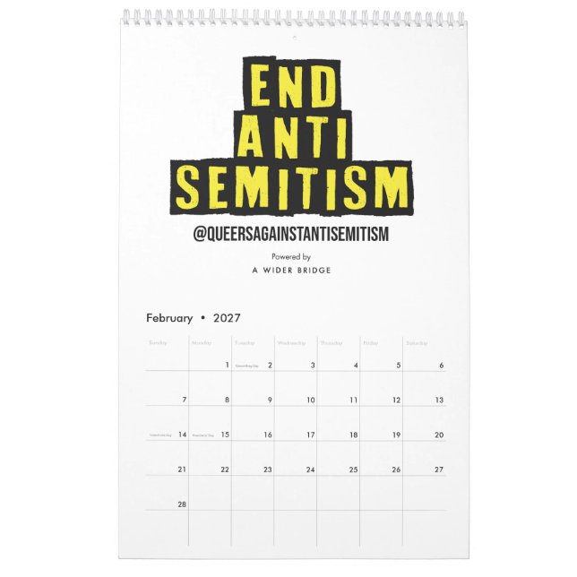 Calendário QAA (Fev 2027)