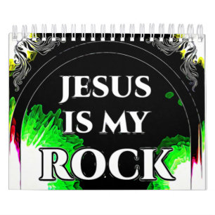 Calendário Quadros de Óleo Cristão de 12 Meses de Calendár