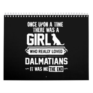 Calendário Que realmente amava os Dalmatianos