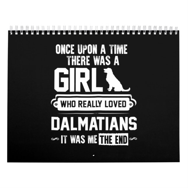 Calendário Que realmente amava os Dalmatianos (Capa)