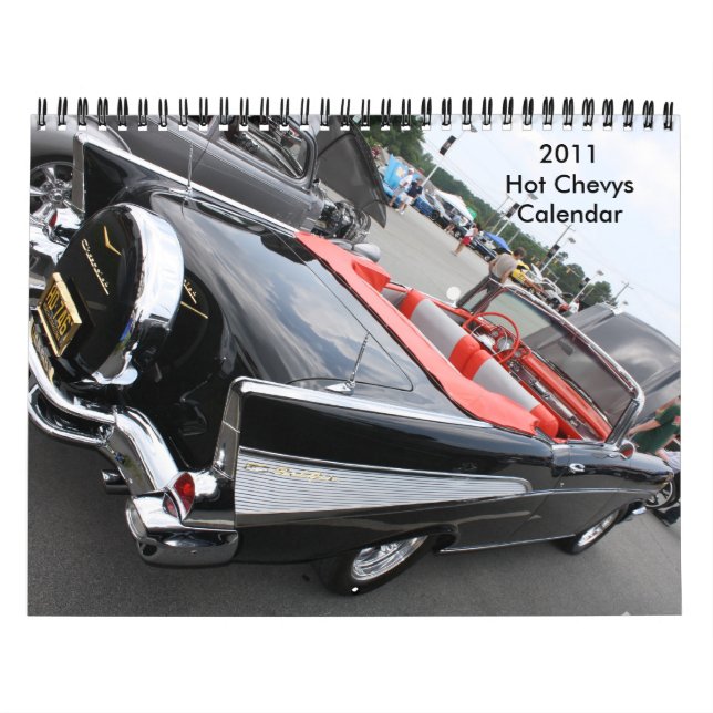 Calendário quente de 2011 Chevys (Capa)