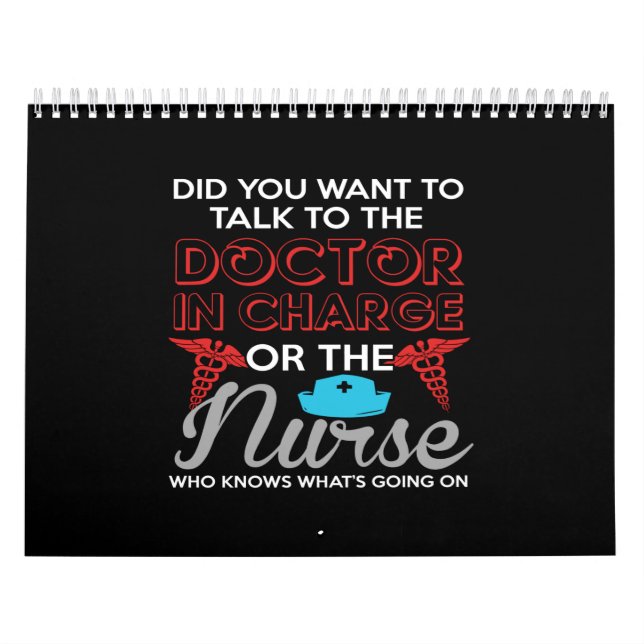 Calendário quer falar com o médico responsável ou (Capa)