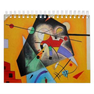 Calendário Quiet Harmony Wassily Kandinsky