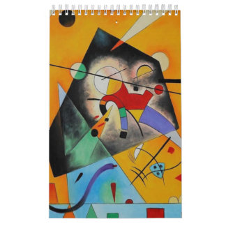 Calendário Quiet Harmony Wassily Kandinsky