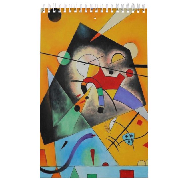 Calendário Quiet Harmony Wassily Kandinsky (Capa)