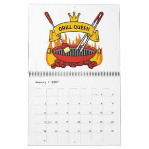 Calendário Rainha da Grelha
