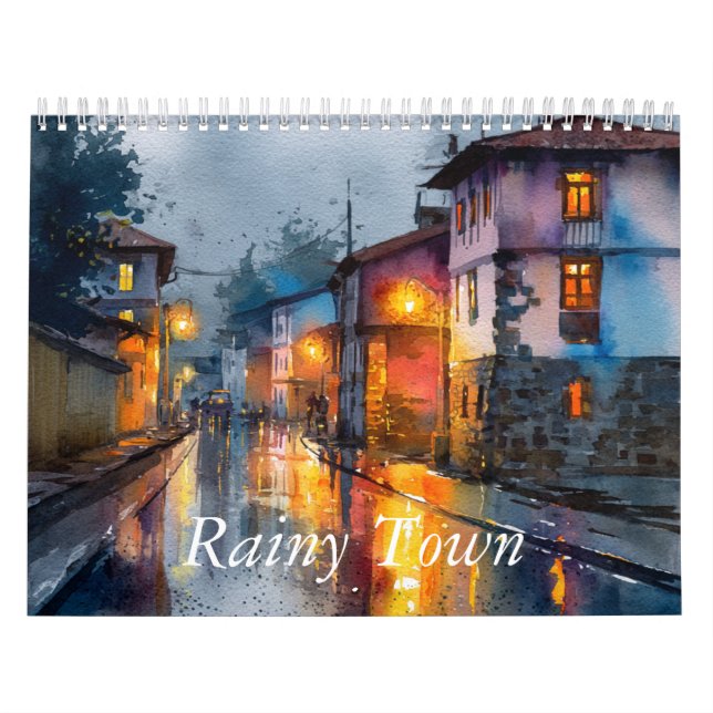 Calendário Rainy Town (Capa)