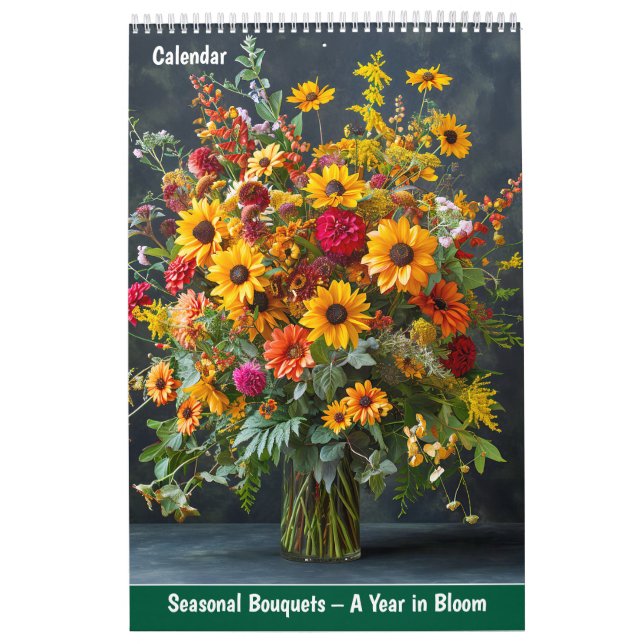 Calendário Ramalhetes Sazonais – Um Ano em Flor (Capa)