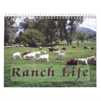Calendário Ranch Life no Ranch Blackman