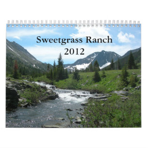 Calendário Rancho 2012 de Sweetgrass