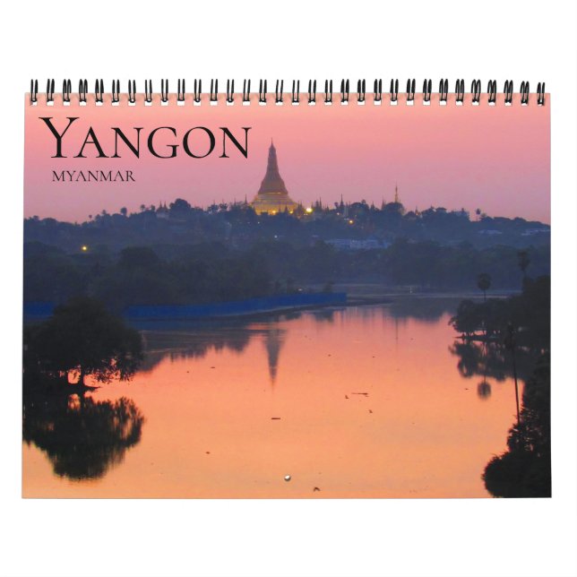 Calendário rangum, Mianmar (Capa)