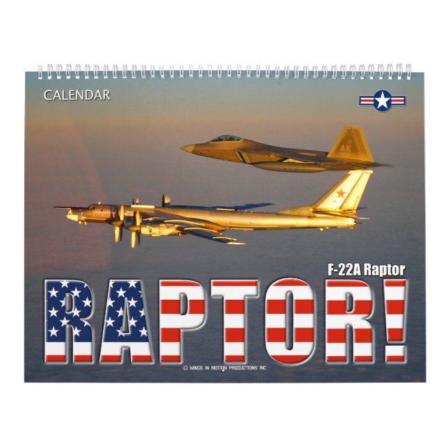 Calendário Raptor F-22A (Capa)