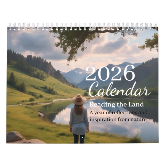 Calendário Reading the Land Calendar (Capa)