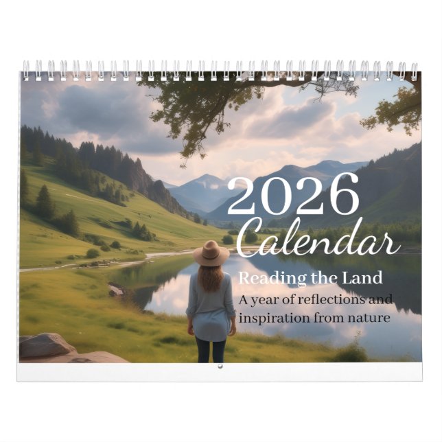 Calendário Reading the Land Calendar (Capa)