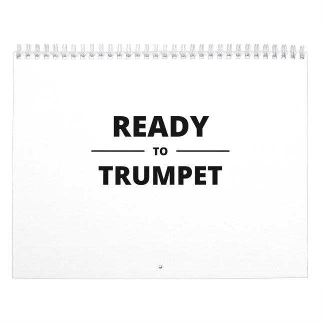 CALENDÁRIO READY TO TRUMPET (Capa)