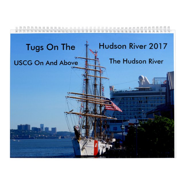 Calendário Reboquees no Rio Hudson 2017 (Capa)