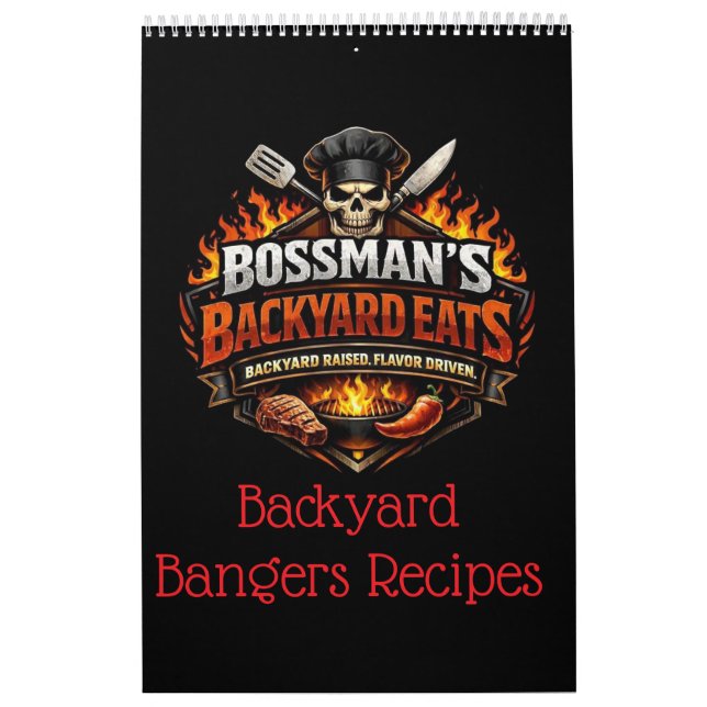 Calendário Receitas de Bangers do Quintal do Chefe (Capa)