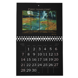 Calendário Recuperação do slogan das citações de Grant do