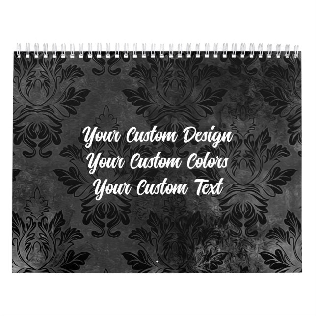 Calendário Redesenho do Scratch! Criar uma personalização com (Capa)