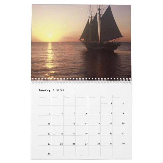 Calendário Reflexões por Scott S. Jones 2013 (Jan 2027)