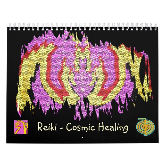 Calendário Reiki - cura cósmica por Navin Joshi (Capa)