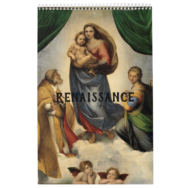 Calendário Renascentista Rinascimento (Capa)