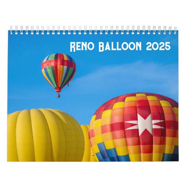 Calendário Reno Balloon 2025 Calender (Capa)