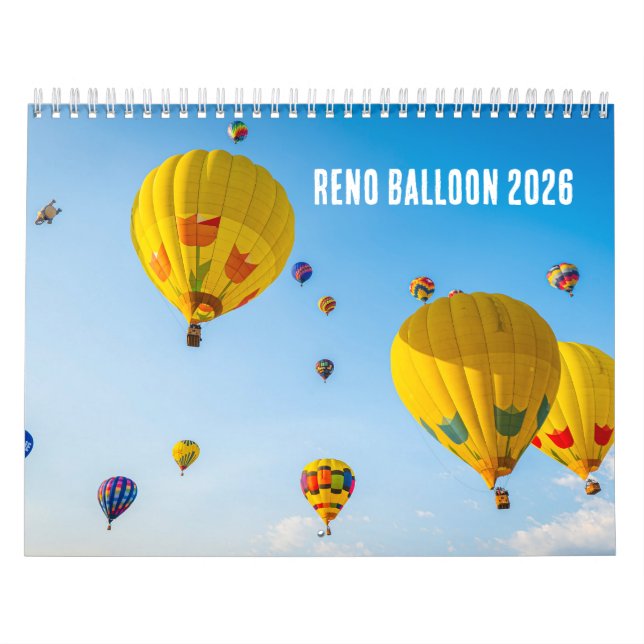 Calendário Reno Balloon 2026 (Capa)