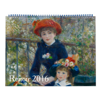 Calendário Renoir 2016