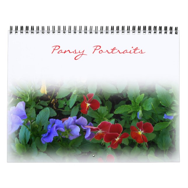 Calendário - Retrato Pansy (Capa)