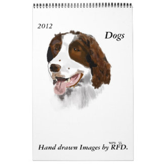 Calendário Retratos do cão