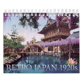CALENDÁRIO RETRO JAPÃO 1920