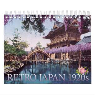 CALENDÁRIO RETRO JAPÃO 1920