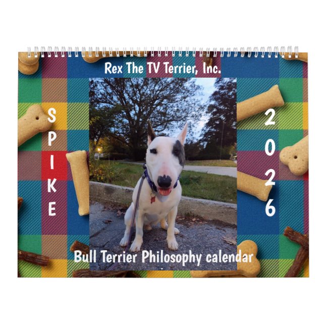 Calendário Rex The TV Terrier Inc. Spike 2026 Calendar (Capa)