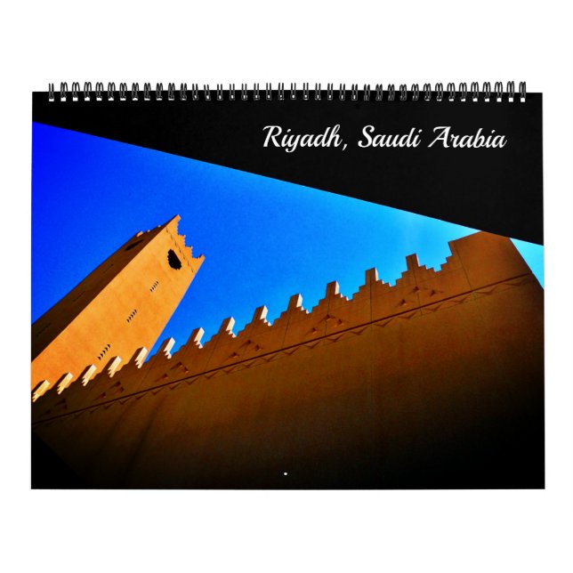 Calendário Riade, Arábia Saudita (Capa)