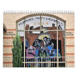 Calendário Richmond VA Photo Walkabouts Mural Edition