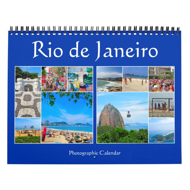 Calendário rio de janeiro brasil (Capa)