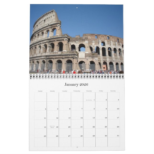 Calendário Roma 2008 (Jan 2026)