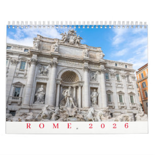 Calendário Roma 2026