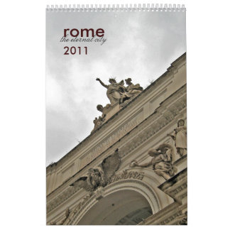 Calendário ROMA a cidade eterno