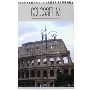 Calendário roma colosseum