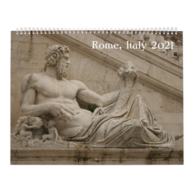 Calendário Roma, Itália, 2021 (Capa)