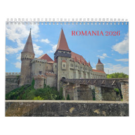 Calendário Romania 2026 calendar