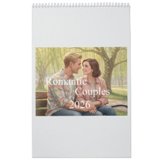 Calendário Romantic Couples Calendar 2026 02B