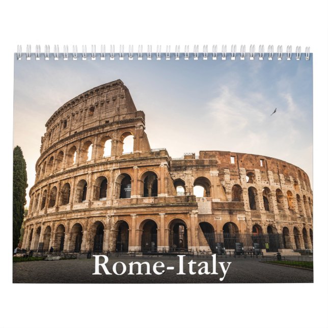 Calendário Rome-Italy Calendar (Capa)