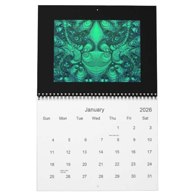 Calendário Rorschach 2010 (Jan 2026)