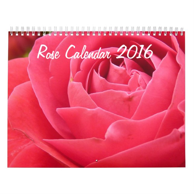 Calendário Rosa Calendar 2016 (Capa)