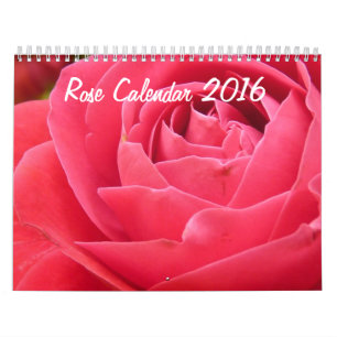 Calendário Rosa Calendar 2016
